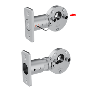 USA Deadbolt smart lock cylinder installation