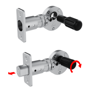 USA Deadbolt smart lock cylinder installation