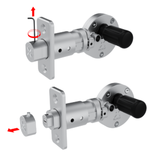 USA Deadbolt smart lock cylinder installation 