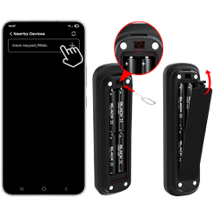 xPad+ - Click for a tutorial video BLACK X xPad+ smart keypad - Biometric access control device with fingerprint, NFC, and Bluetooth connectivity