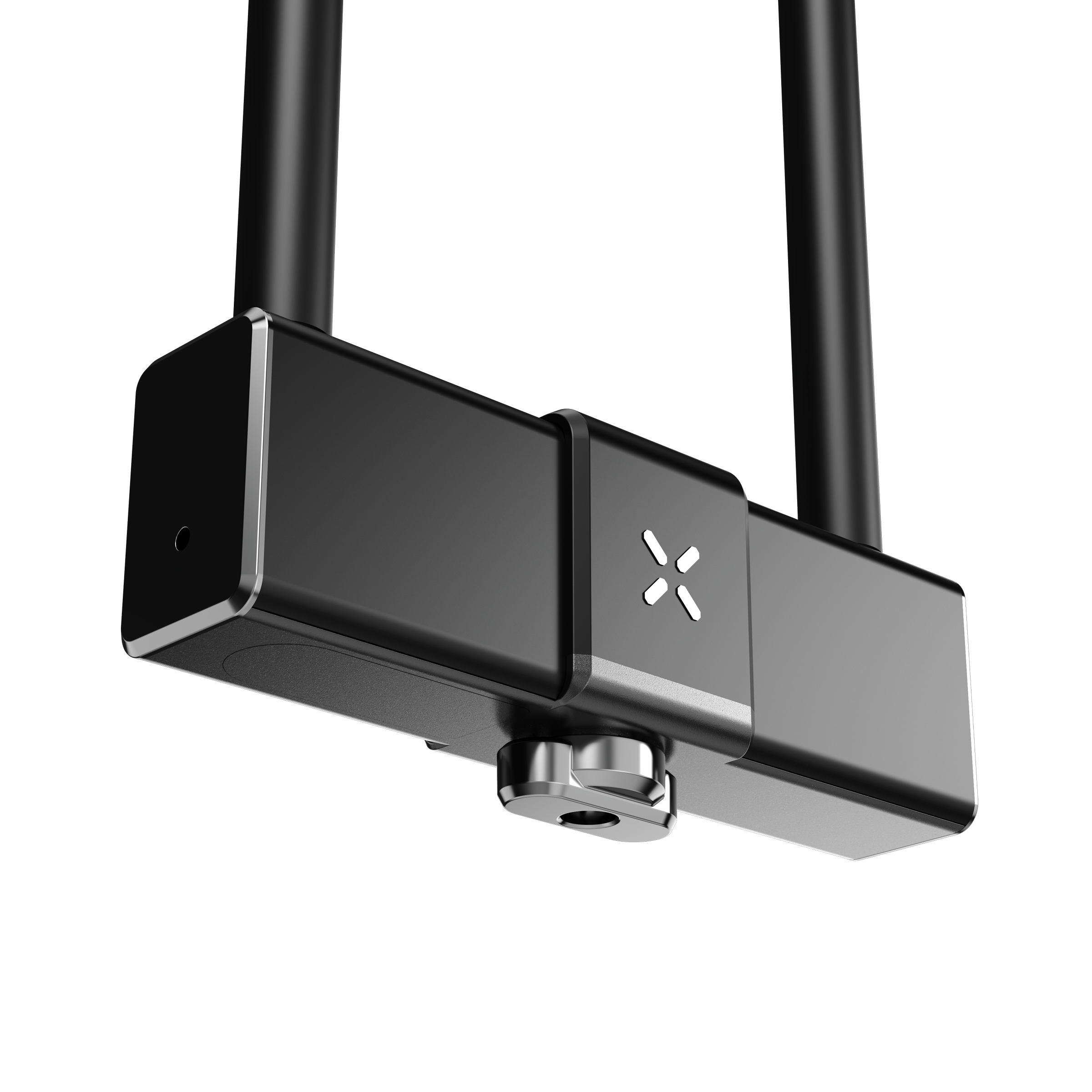 BLACK X Titan Smart U-Lock - hardened steel shackle