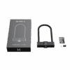BLACK X Titan Smart U-Lock - hardened steel shackle